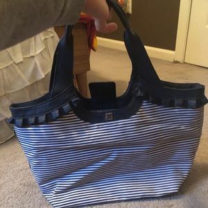 Stripe tote